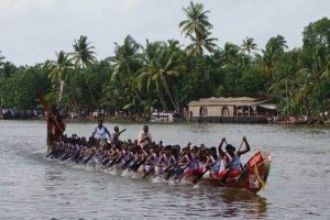Snake boat race Alleppey backwaters